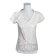 Unisex David - Sports shirt, short sleeve, size 38 - White ()