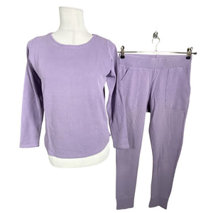 Unisex NOSH - Tricot shirt, size 36 - Violet (1)