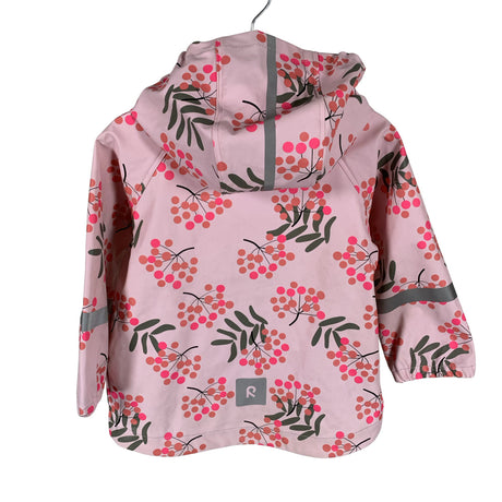 Unisex Reima - Rain jacket, size 80 - 86 - Light pink (2)
