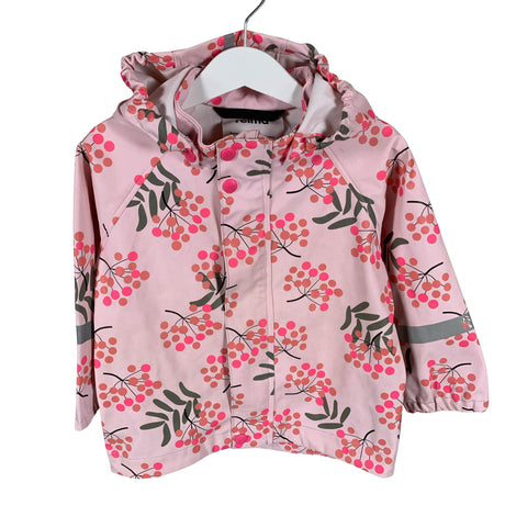 Unisex Reima - Rain jacket, size 80 - 86 - Light pink ()