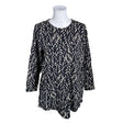 Unisex NOSH - Tricot tunic, size 40 - Black ()