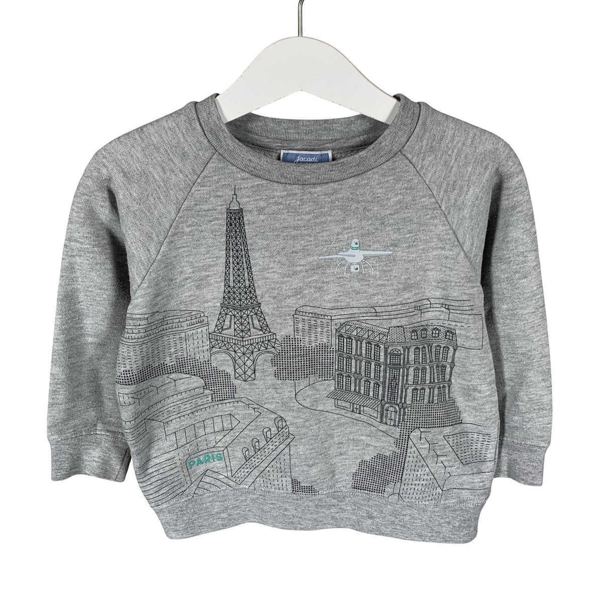 Unisex Jacadi - Sweatshirt, size 92 - 98 - Gray (1)