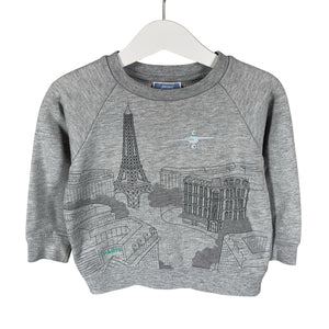 Unisex Jacadi - Sweatshirt, size 92 - 98 - Gray (1)