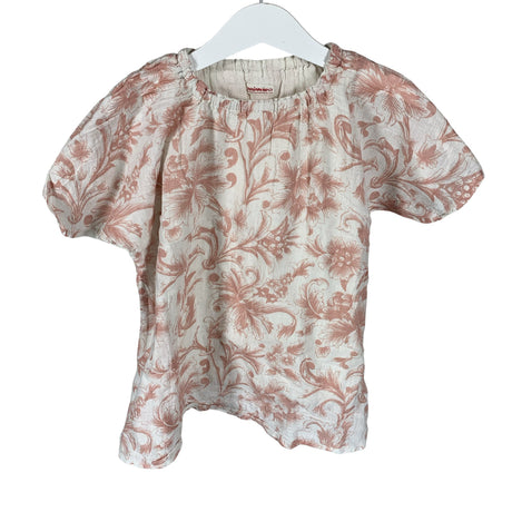 Unisex Punainen Norsu - T-shirt, size 92 - 98 - Light pink ()