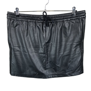 Unisex Esprit - Leather skirt, size 44 - Black (1)