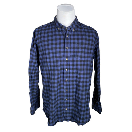 Unisex Camel Active - Flannel shirt, size XXXL - Blue ()