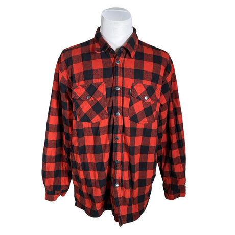 Unisex Blåkläder - Flannel shirt, size XXXL - Red ()