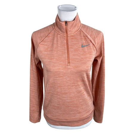 Unisex Nike - Sports shirt, long sleeve, size 34 - Orange ()