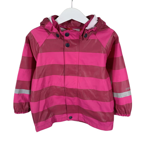 Unisex Reima - Rain jacket, size 86 - 92 - Pink ()