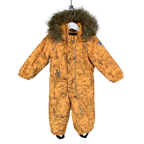 Unisex Reima - Winter overall, size 80 - 86 - Orange ()