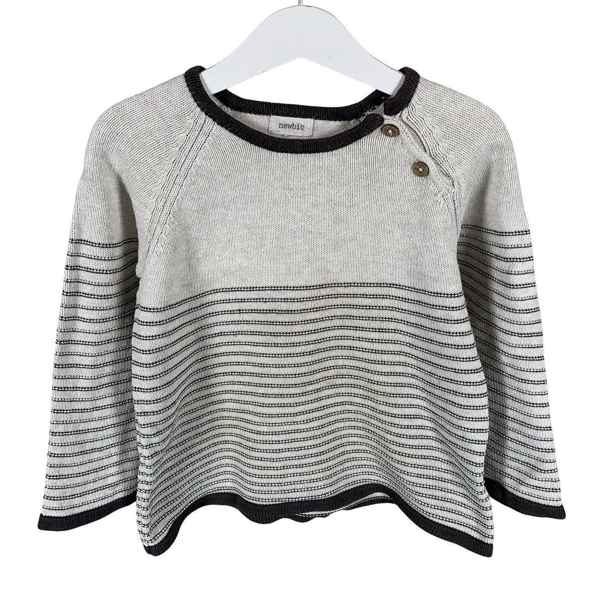 Unisex Newbie - Sweater, size 98 - 104 - Gray (1)