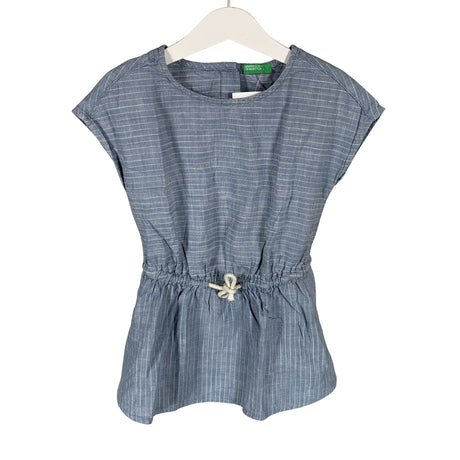 Unisex Benetton - Dress, size 98 - 104 - Blue ()