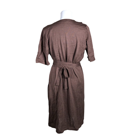 Unisex Alpa - Knit dress, size 40 - Brown (2)