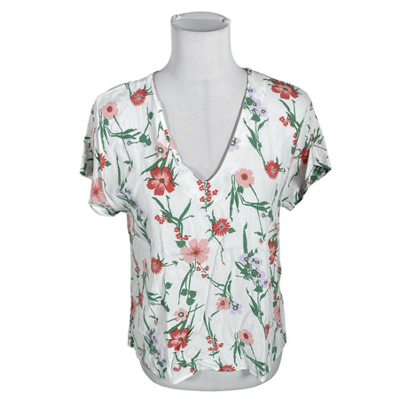 Unisex Gant - Short-sleeved blouse, size 40 - White ()