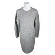 Unisex Alpaka - Knit dress, size 34 - Gray ()
