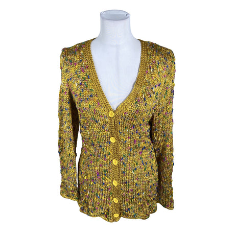 Unisex Handmade - Cardigan, size 38 - Yellow ()