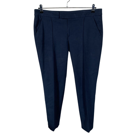 Unisex Monton - Straight leg trousers, size 42 - Blue ()
