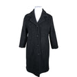 Unisex Etage - Wool coat, size 42 - Black ()