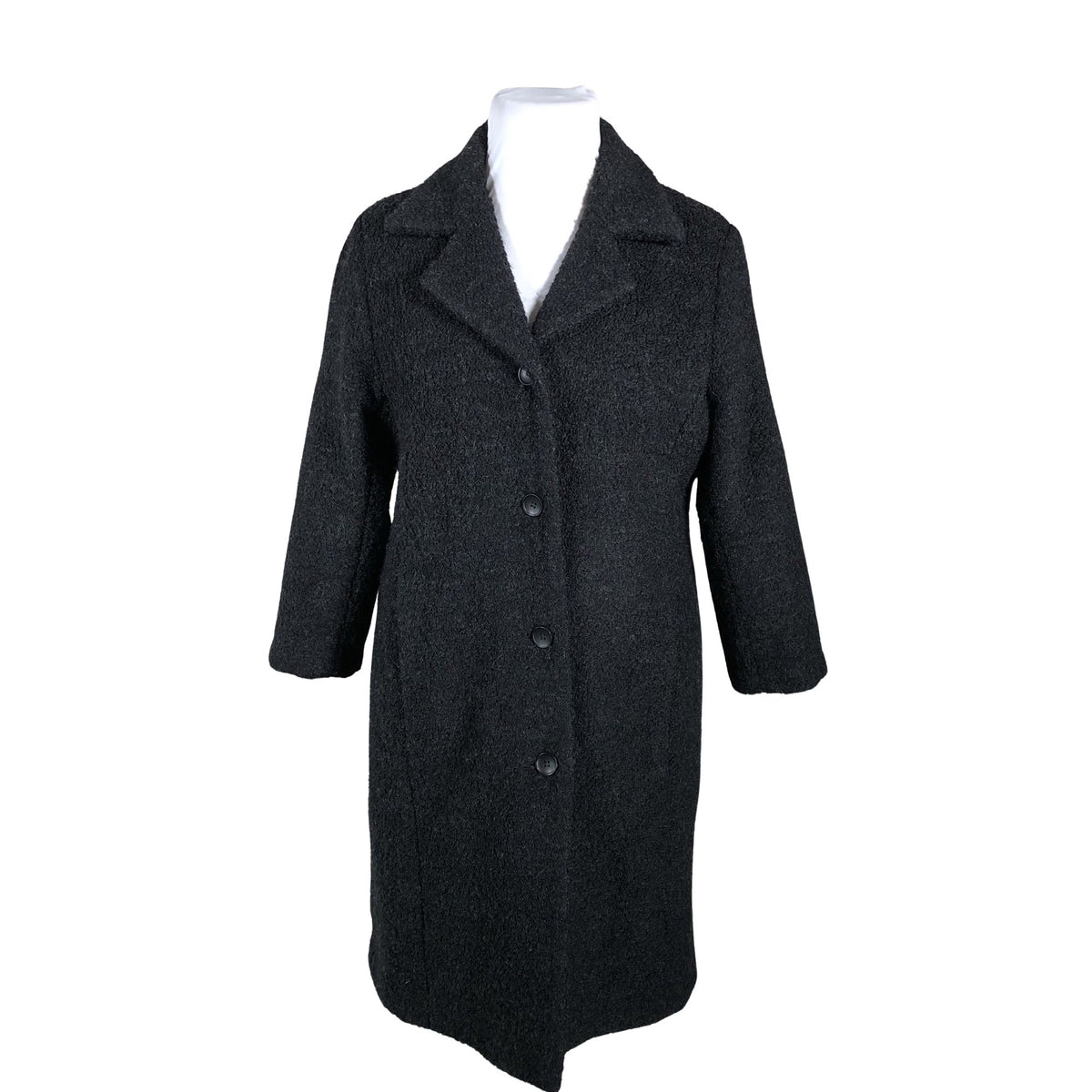 Unisex Etage - Wool coat, size 42 - Black (1)