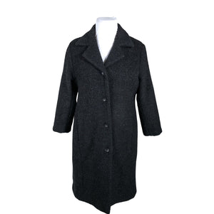 Unisex Etage - Wool coat, size 42 - Black (1)