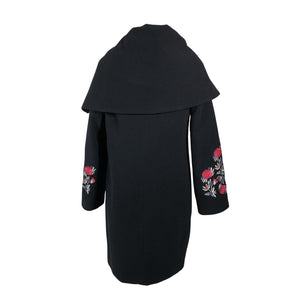 Unisex Ivo Nikkolo - Wool coat, size 36 - Black (2)