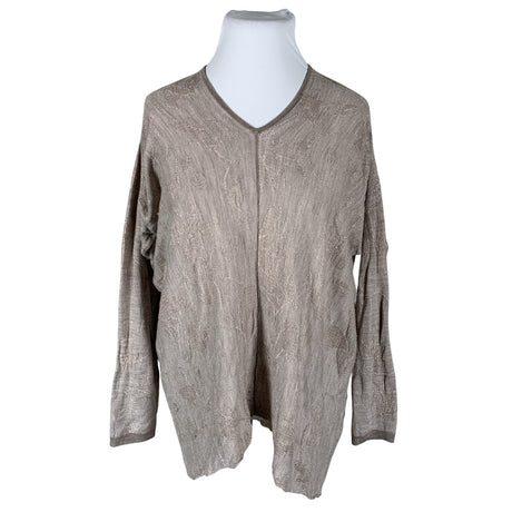 Unisex Ca Vagan - Knit tunic, size 42 - Gray ()