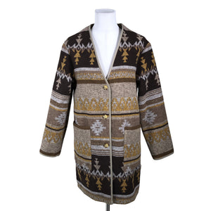 Unisex Lee Cooper - Wool coat, size 38 - Brown (1)