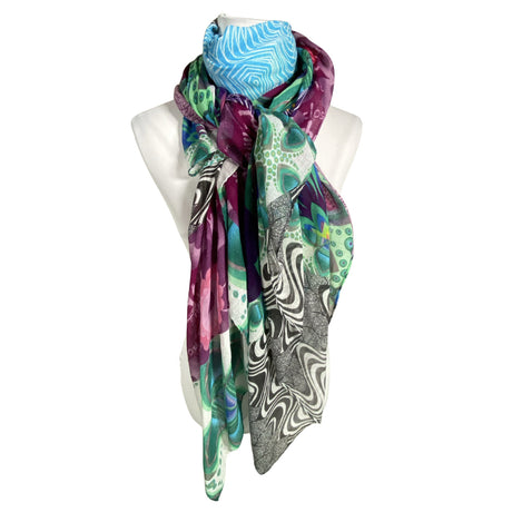 Unisex Desigual - Scarf, size Maxi - Violet ()