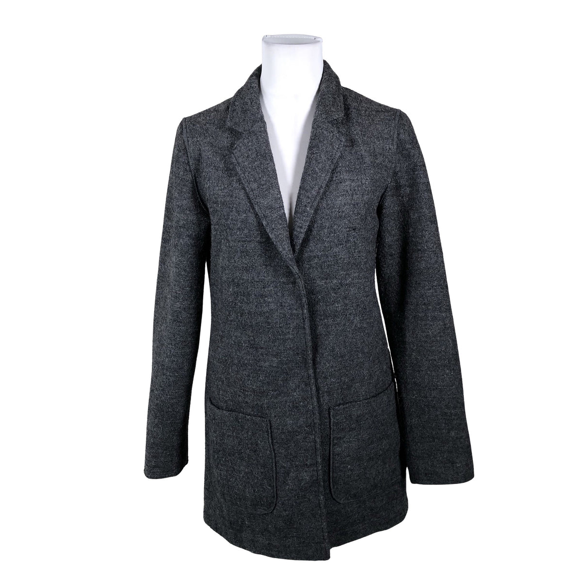 Unisex Flame - Wool coat, size 36 - Gray (1)