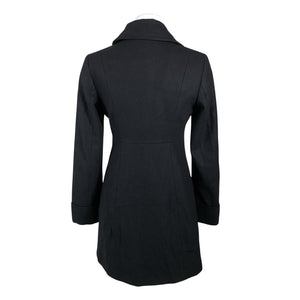 Unisex Benetton - Wool coat, size 40 - Black (2)
