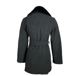 Unisex MasCara - Wool coat, size 32 - Green (2)
