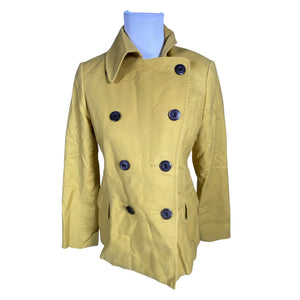 Unisex Your Face - Trench coat, size 36 - Yellow (1)