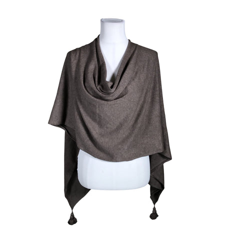 Unisex Comma - Poncho, size Ei kokoa - Brown ()