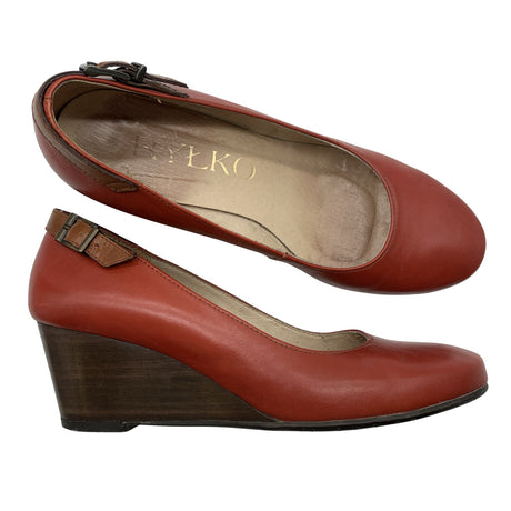 Unisex Rylko - Wedge heel shoes, size 38 - Red ()
