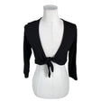 Unisex s.Oliver - Tricot bolero, size 38 - Black ()