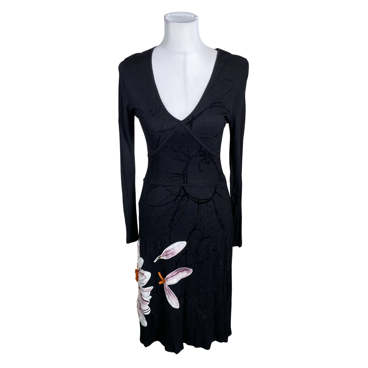 Unisex Desigual - Tricot dress, size 40 - Black (1)