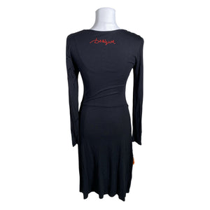 Unisex Desigual - Tricot dress, size 40 - Black (2)