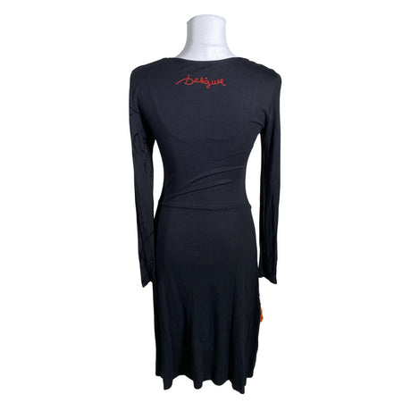 Unisex Desigual - Tricot dress, size 40 - Black (2)