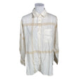 Unisex Opus - Flannel shirt, size 38 - Natural white ()
