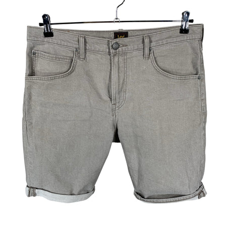 Unisex Lee - Denim shorts, size W33 - Beige ()