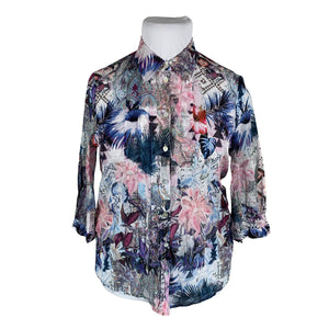 Unisex Atelier Goldner Schnitt - Blouse, size 42 - Violet (1)