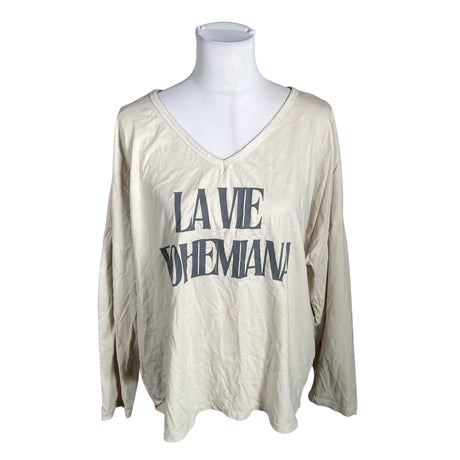 Unisex Bohemiana - Tricot tunic, size 40 - Beige ()