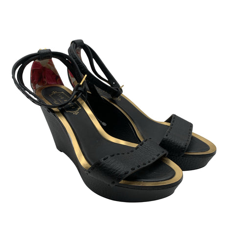 Unisex Ted Baker - Wedge sandals, size 37 - Black (2)