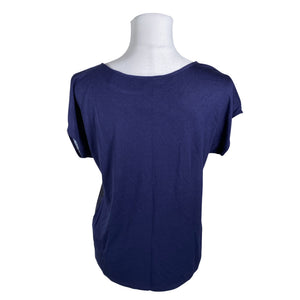 Unisex Esprit - Short-sleeved blouse, size 36 - Blue (2)