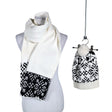 Unisex Monton - Scarf, size Ei kokoa - Natural white ()