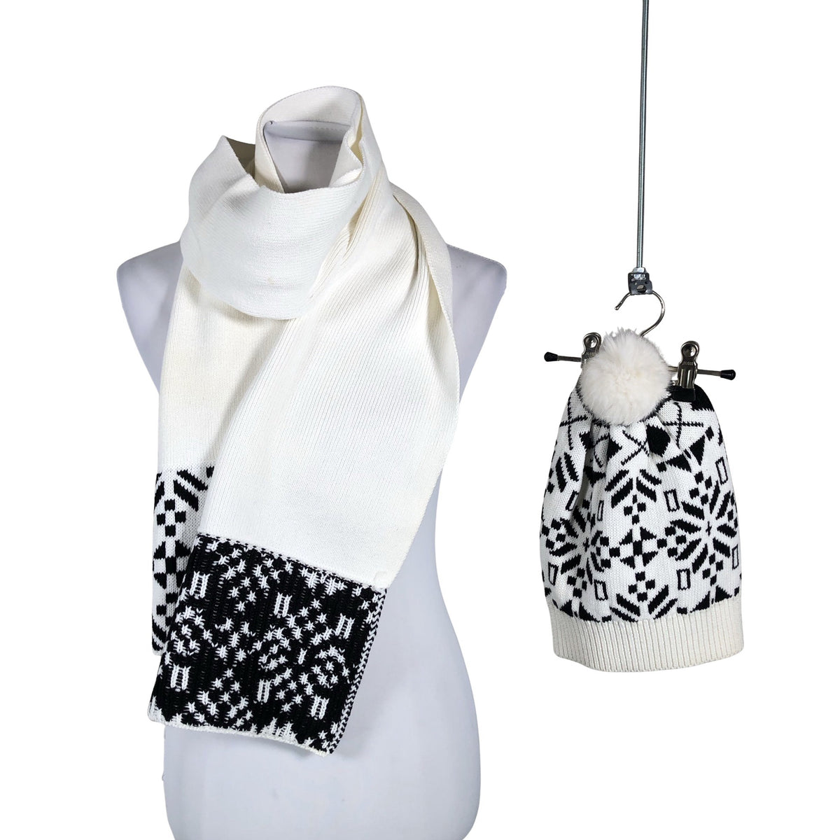 Unisex Monton - Scarf, size Ei kokoa - Natural white (1)