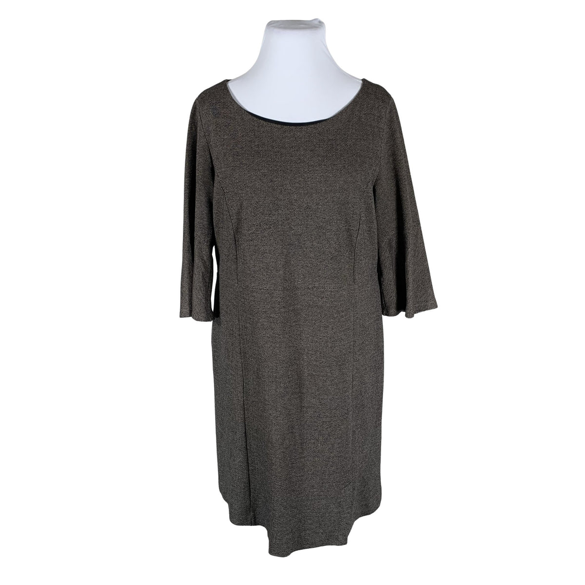Unisex Comma - Knit dress, size 46 - Brown (1)
