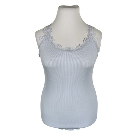 Unisex Rosemunde - Tricot tank top, size 44 - Light blue ()