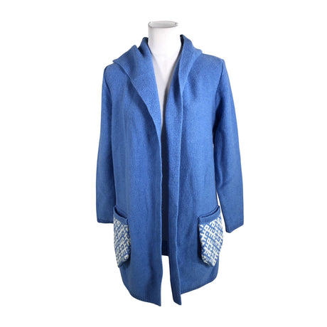 Unisex Tines hand-made - Cardigan, size 36 - Blue ()