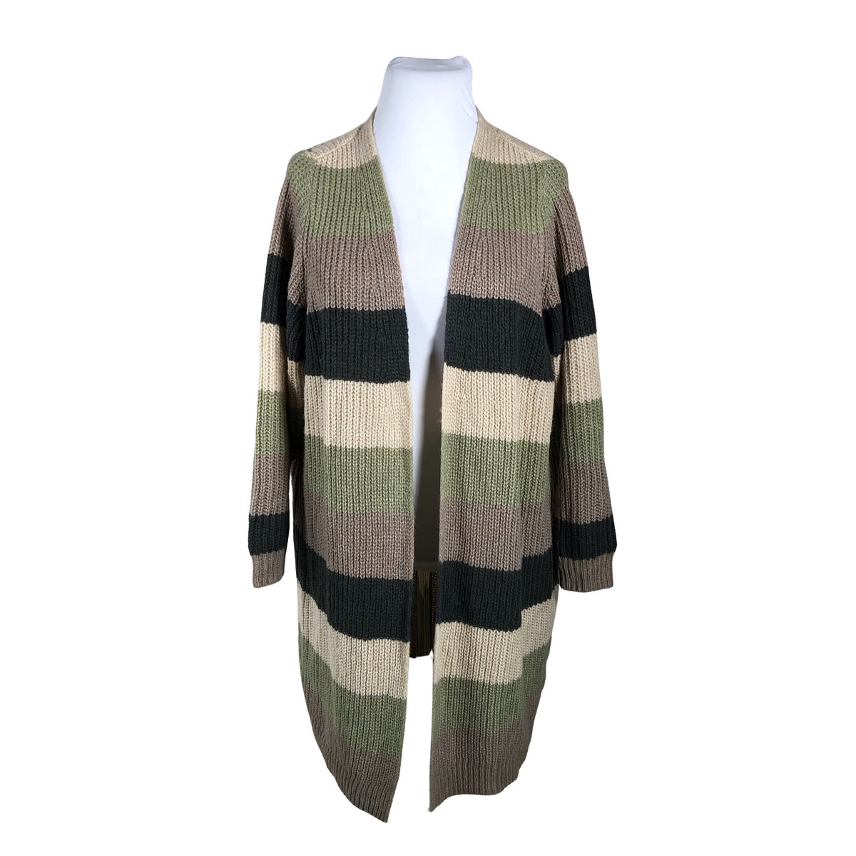 Unisex Zizzi - Cardigan, size 46 - Brown (1)
